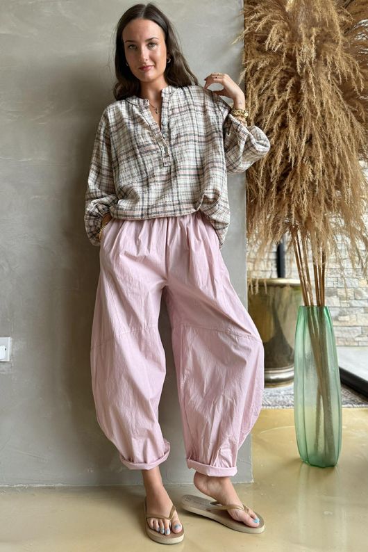 Santa Fe Plaid Hugh Shirt Candy